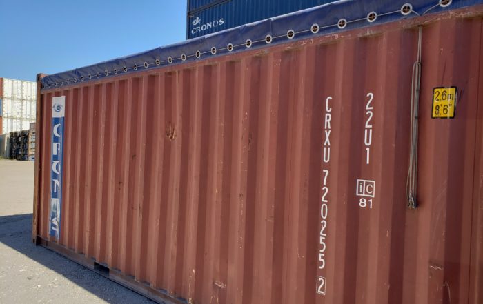 20ft & 40ft Open Top Containers - Top Loading - Miami Containers